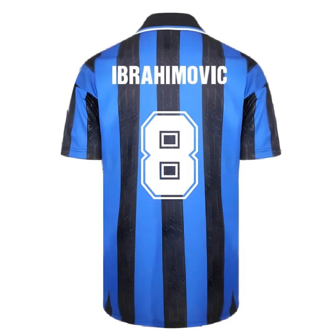 1998 Inter Milan Score Draw Home Shirt (IBRAHIMOVIC 8) — Shop Online