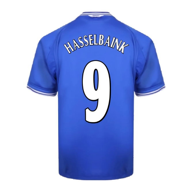 2000-2001 Chelsea Home Shirt (Hasselbaink 9) — Shop Now