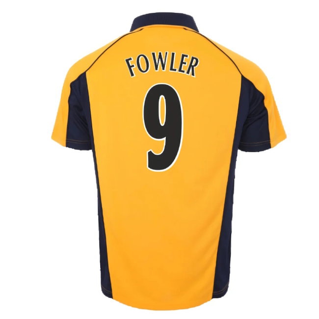 2000-2001 Liverpool Away Retro Shirt (FOWLER 9) — Buy Online