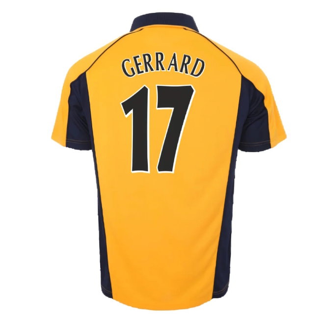 2000-2001 Liverpool Away Retro Shirt (GERRARD 17) — Buy Now