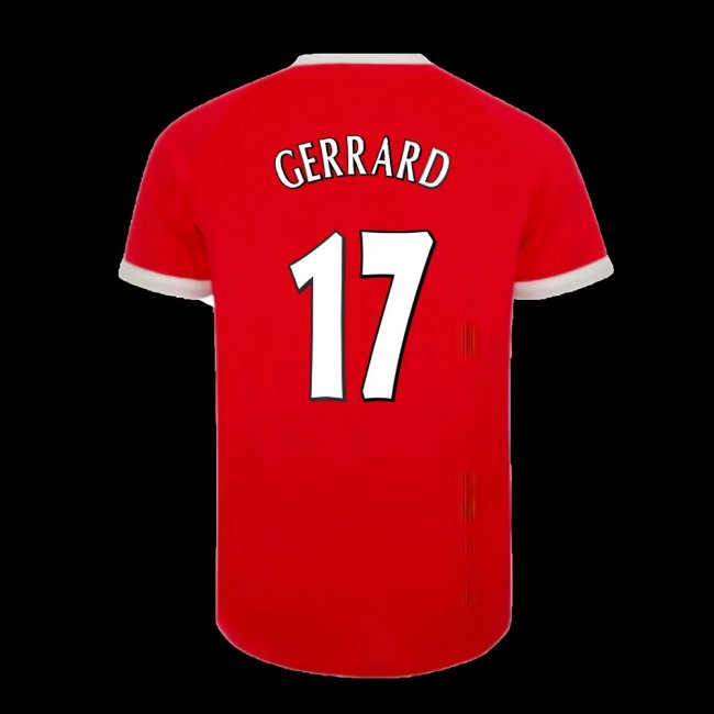2001-2003 Liverpool Retro Euro Home Shirt (GERRARD 17) — Shop Now