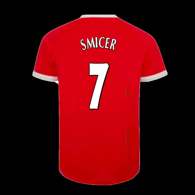2001-2003 Liverpool Retro Euro Home Shirt (Smicer 7) — Buy Now