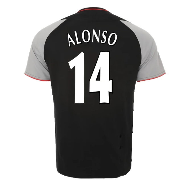 2002-2003 Liverpool Away Retro Shirt (ALONSO 14) — Shop Now