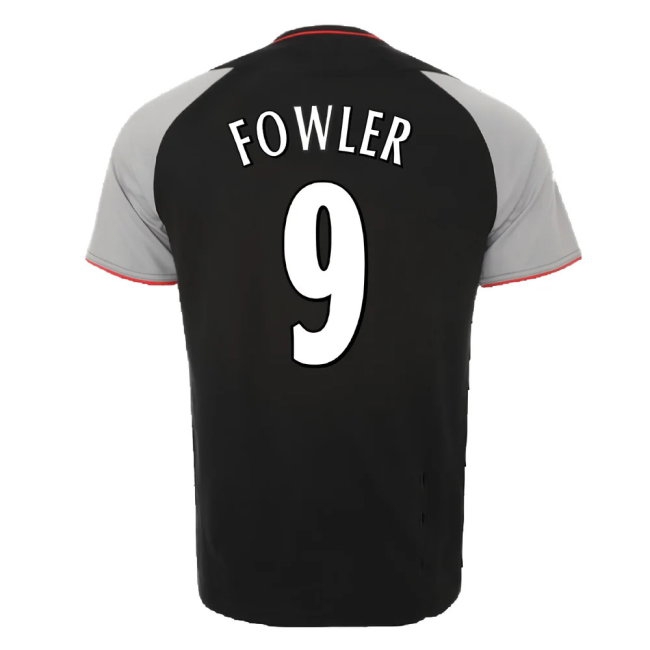 2002-2003 Liverpool Away Retro Shirt (FOWLER 9) — Buy Online
