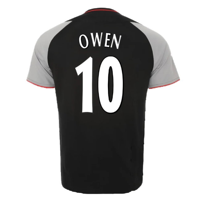 2002-2003 Liverpool Away Retro Shirt (Owen 10) — Buy Online