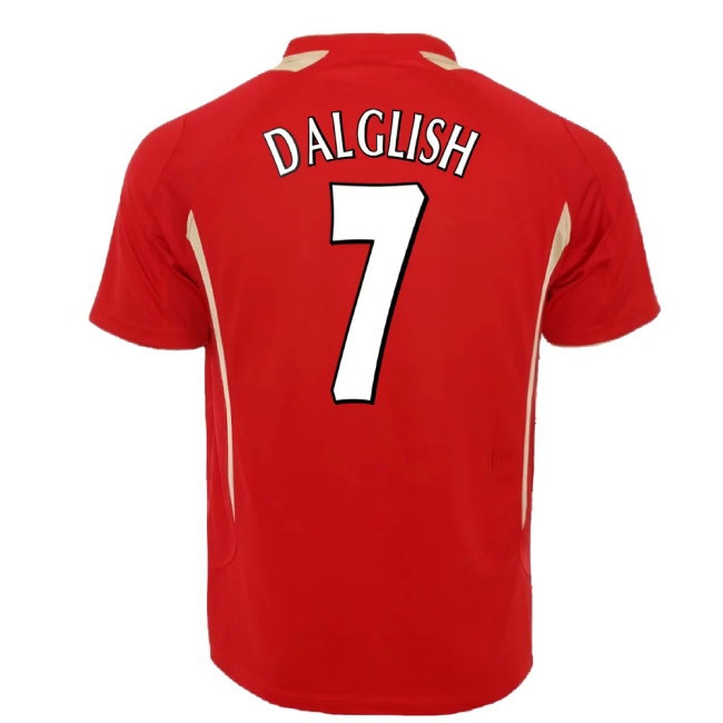 2005-2006 Liverpool Home CL Retro Shirt (DALGLISH 7) — Shop Online
