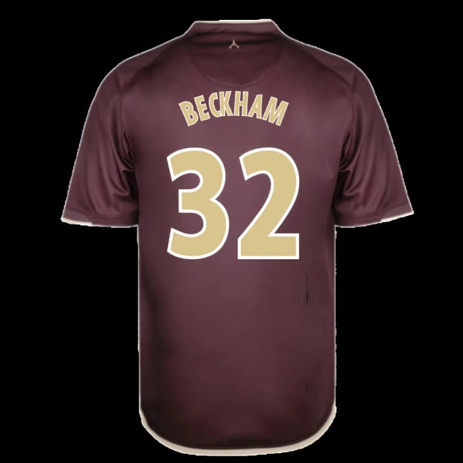 2006-2007 PSG Away Retro Shirt (BECKHAM 32) — Shop Now