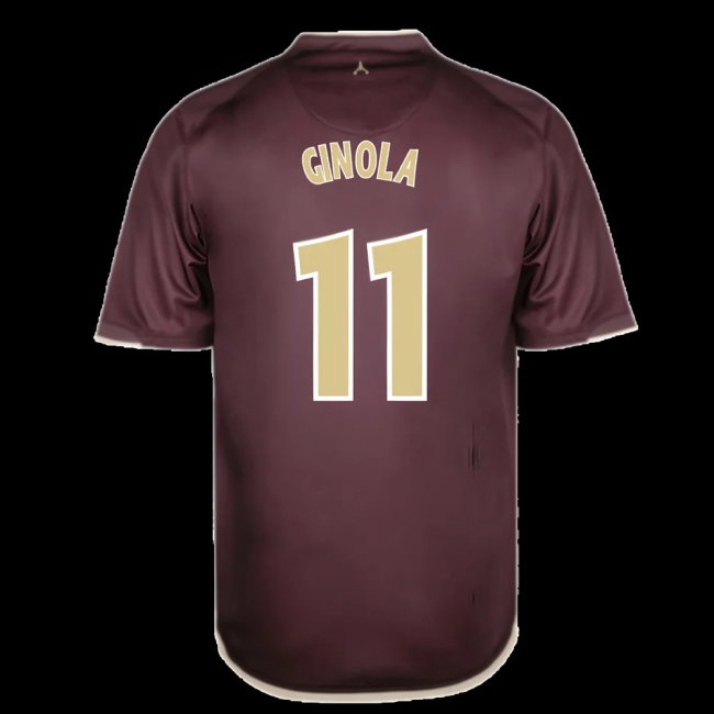 2006-2007 PSG Away Retro Shirt (Ginola 11) — Shop Online