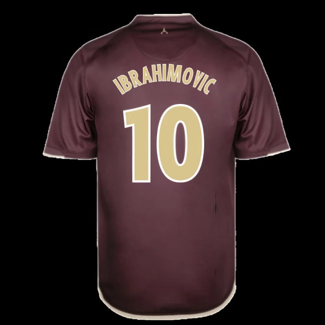 2006-2007 PSG Away Retro Shirt (IBRAHIMOVIC 10) — Shop Now