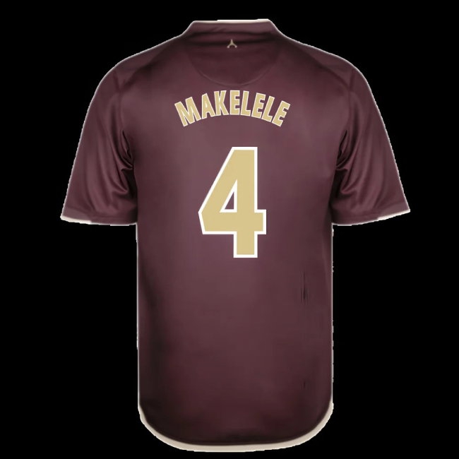2006-2007 PSG Away Retro Shirt (Makelele 4) — Shop Now