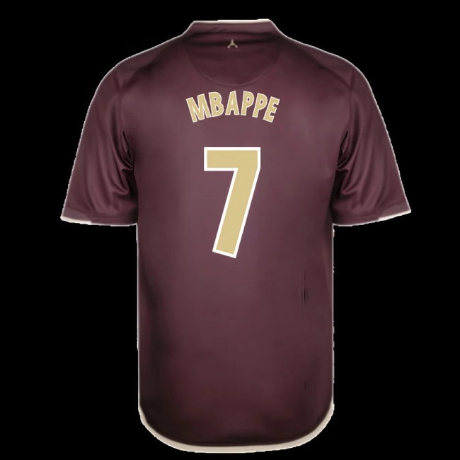2006-2007 PSG Away Retro Shirt (MBAPPE 7) — Shop Now