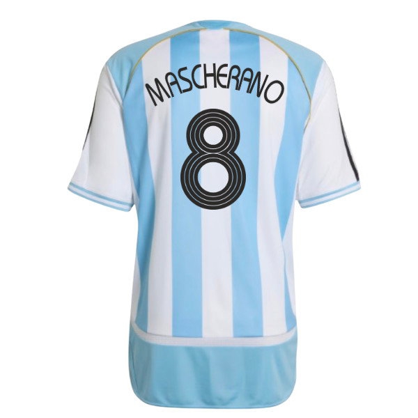 2006 Argentina Reissue Home Shirt (Mascherano 8) — Shop Now