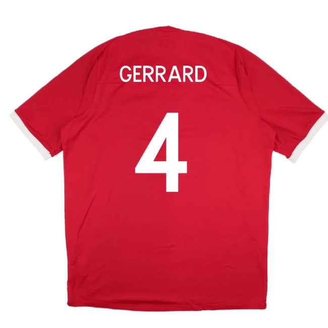 2010-2011 England Away Shirt (GERRARD 4) — Buy Now