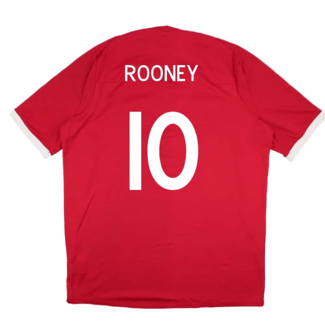2010-2011 England Away Shirt (ROONEY 10) — Shop Online
