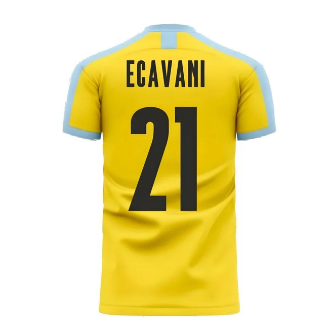 Uruguay 2025-2026 Away Concept Football Kit (Libero) (E CAVANI 21) — Buy Online
