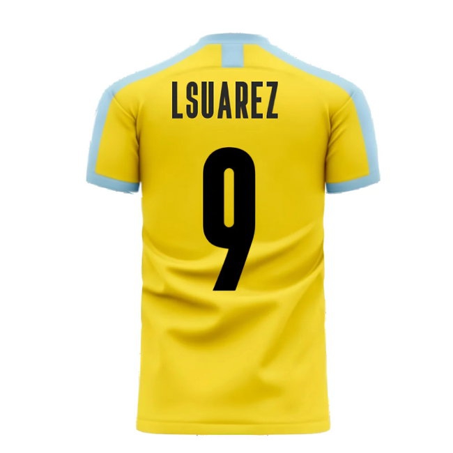 Uruguay 2025-2026 Away Concept Football Kit (Libero) (L SUAREZ 9) — Buy Online