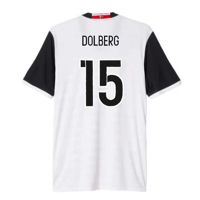 2015-2016 Denmark Away Shirt (Dolberg 15) — Buy Now