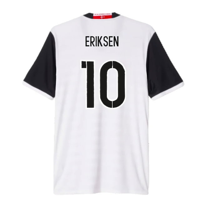 2015-2016 Denmark Away Shirt (Eriksen 10) — Shop Online
