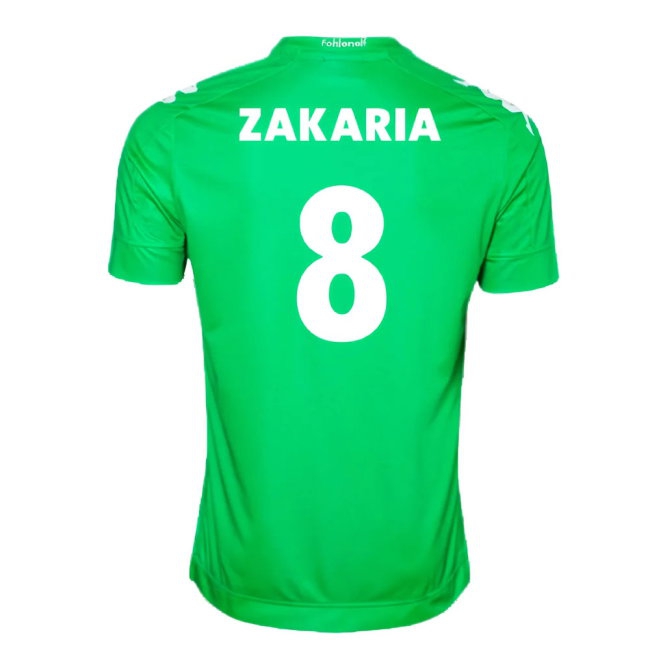 2017-2018 Borussia MGB Away Shirt (Zakaria 8) — Shop Now