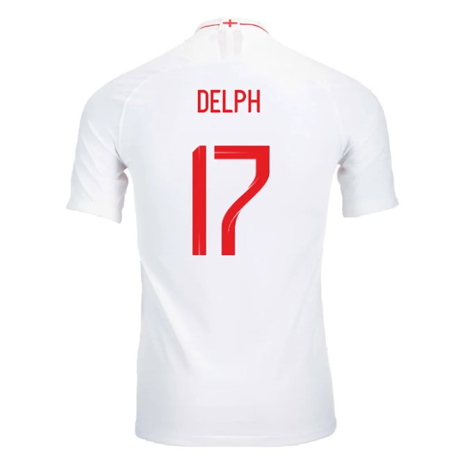 2018-2019 England Player Version Home Shirt (Delph 17) — Shop Now