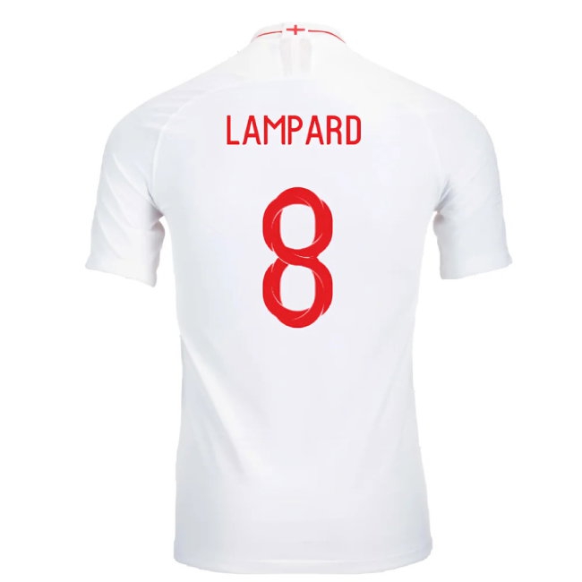 2018-2019 England Player Version Home Shirt (Lampard 8) — Buy Online