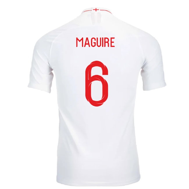 2018-2019 England Player Version Home Shirt (Maguire 6) — Buy Online