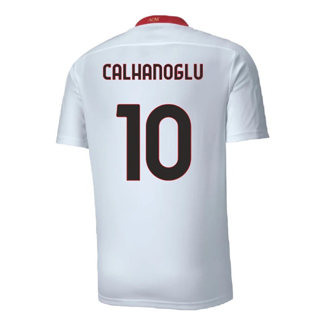 2020-2021 AC Milan Away Shirt (CALHANOGLU 10) — Shop Online