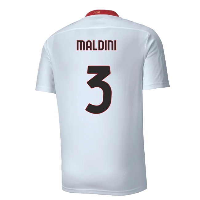 2020-2021 AC Milan Away Shirt (MALDINI 3) — Shop Online