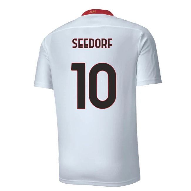 2020-2021 AC Milan Away Shirt (SEEDORF 10) — Shop Now