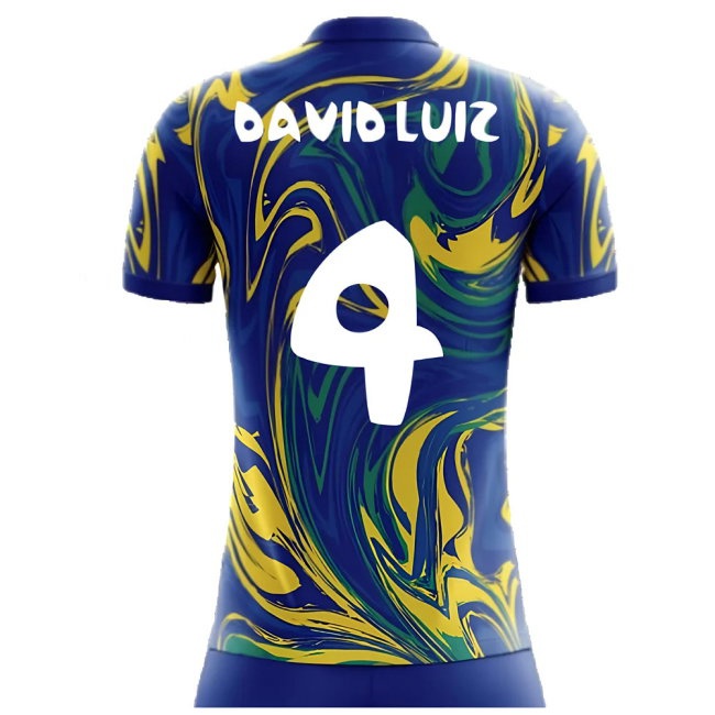 2025-2026 Brazil Away Concept Shirt (David Luiz 4) — Buy Now