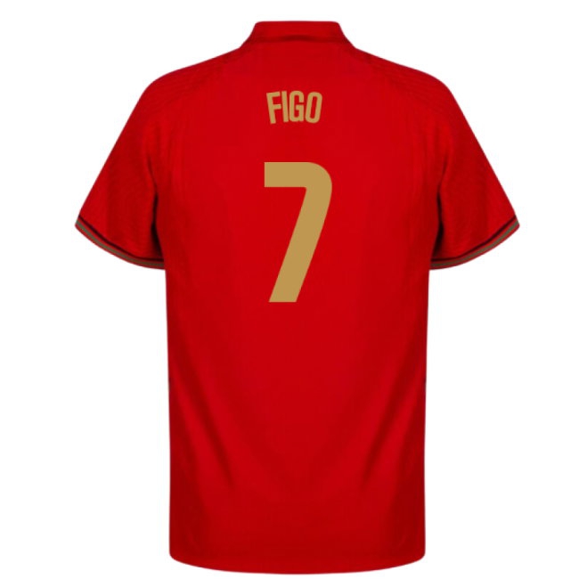 2020-2021 Portugal Home Shirt (FIGO 7) — Shop Now