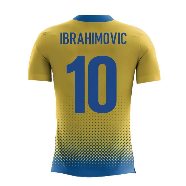 2025-2026 Sweden Airo Concept Home Shirt (Ibrahimovic 10) - Kids — Buy Online