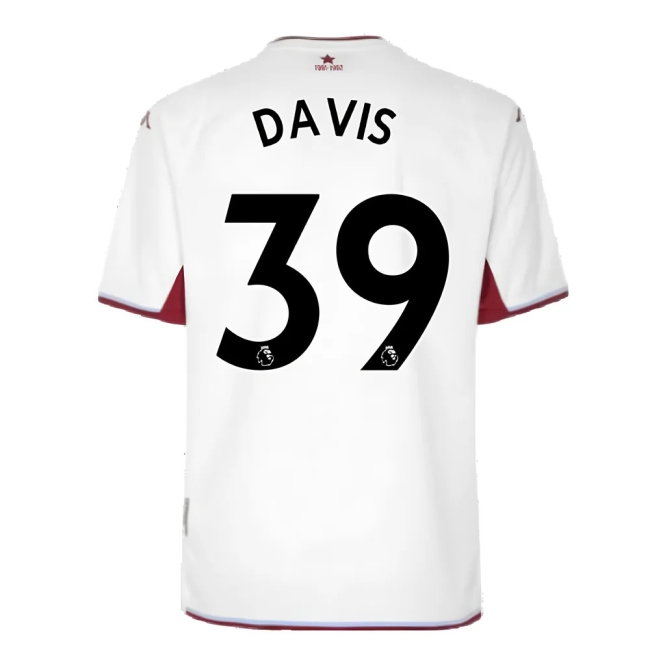 2021-2022 Aston Villa Away Shirt (DAVIS 39) — Buy Now