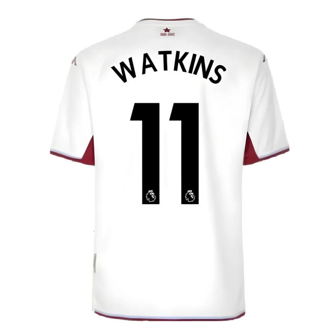 2021-2022 Aston Villa Away Shirt (WATKINS 11) — Buy Now
