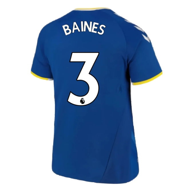 2021-2022 Everton Home Shirt (BAINES 3) — Buy Now