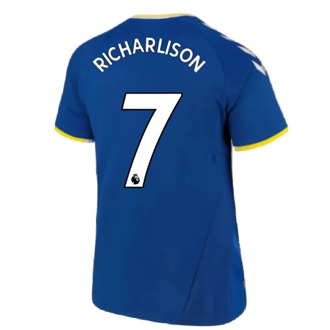 2021-2022 Everton Home Shirt (RICHARLISON 7) — Shop Online