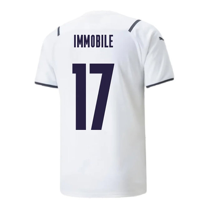 2021-2022 Italy Away Shirt (IMMOBILE 17) — Shop Online