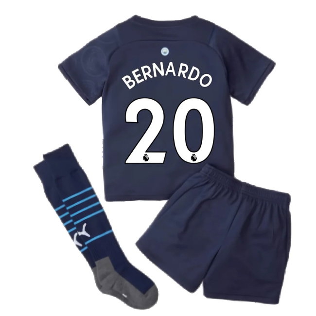 2021-2022 Man City 3rd Mini Kit (BERNARDO 20) — Buy Now