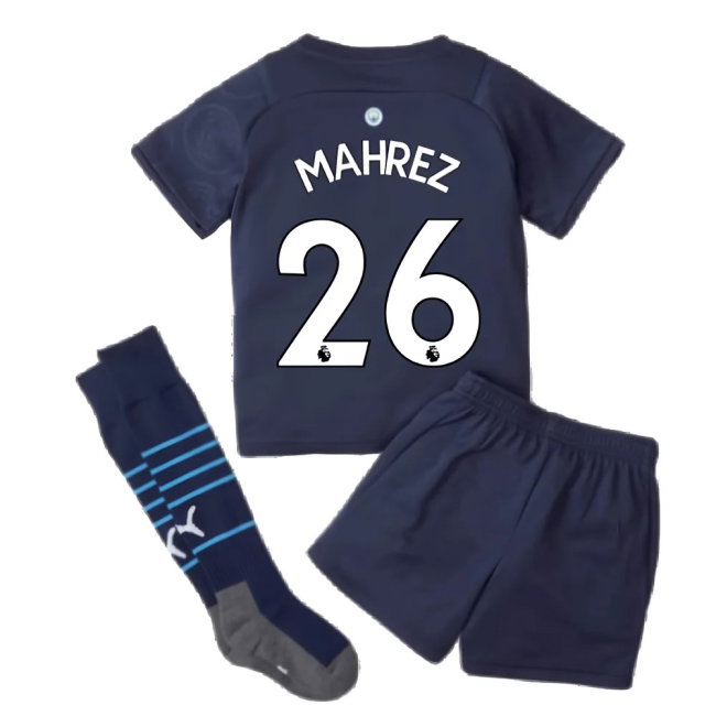 2021-2022 Man City 3rd Mini Kit (MAHREZ 26) — Buy Now