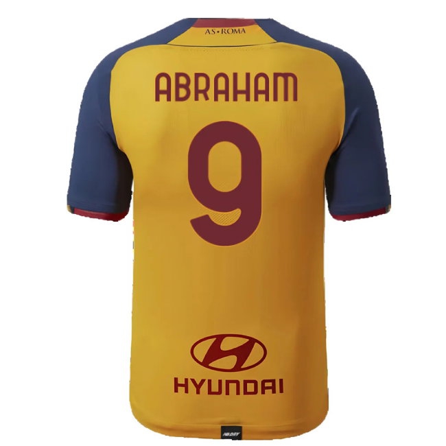 2021-2022 Roma Third Shirt (ABRAHAM 9) — Shop Online