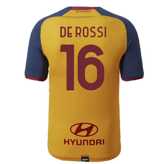 2021-2022 Roma Third Shirt (DE ROSSI 16) — Shop Online
