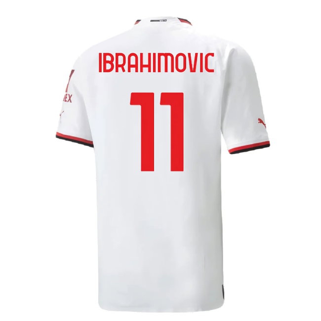 2022-2023 AC Milan Player Version Away Shirt (IBRAHIMOVIC 11) — Shop Online
