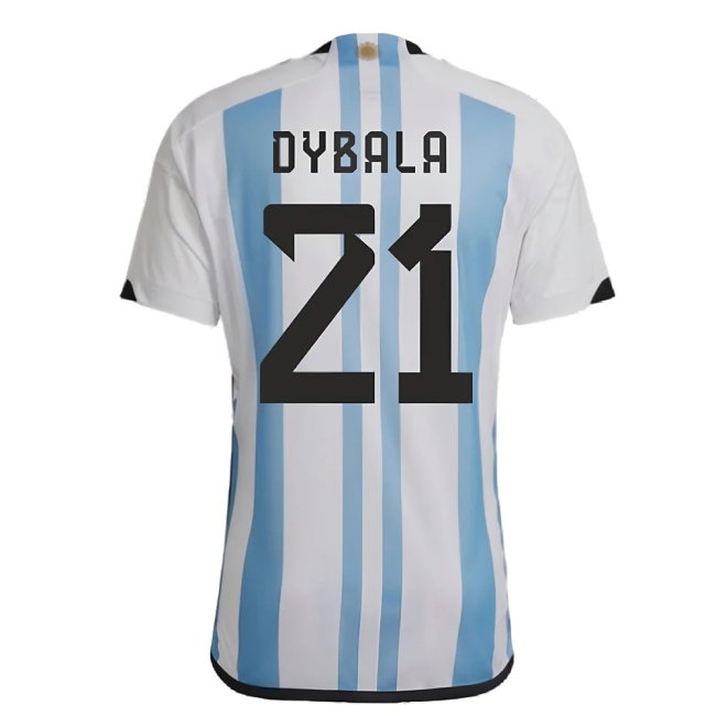2022-2023 Argentina Home Shirt (DYBALA 21) — Buy Now