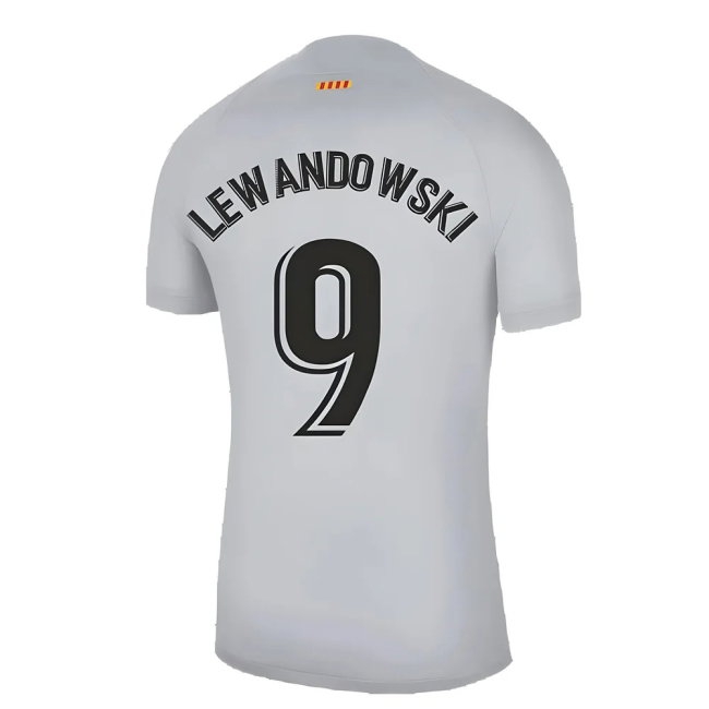 2022-2023 Barcelona Third Shirt (LEWANDOWSKI 9) — Shop Online