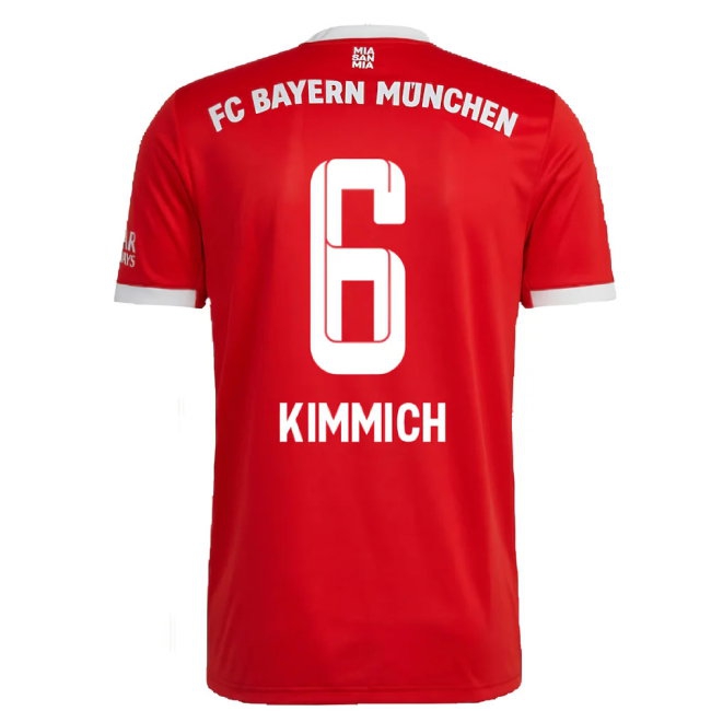 2022-2023 Bayern Munich Home Shirt (KIMMICH 6) — Shop Online