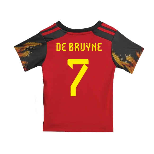 2022-2023 Belgium Home Baby Kit (DE BRUYNE 7) — Shop Now