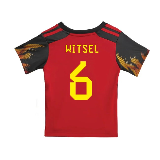 2022-2023 Belgium Home Baby Kit (WITSEL 6) — Buy Online