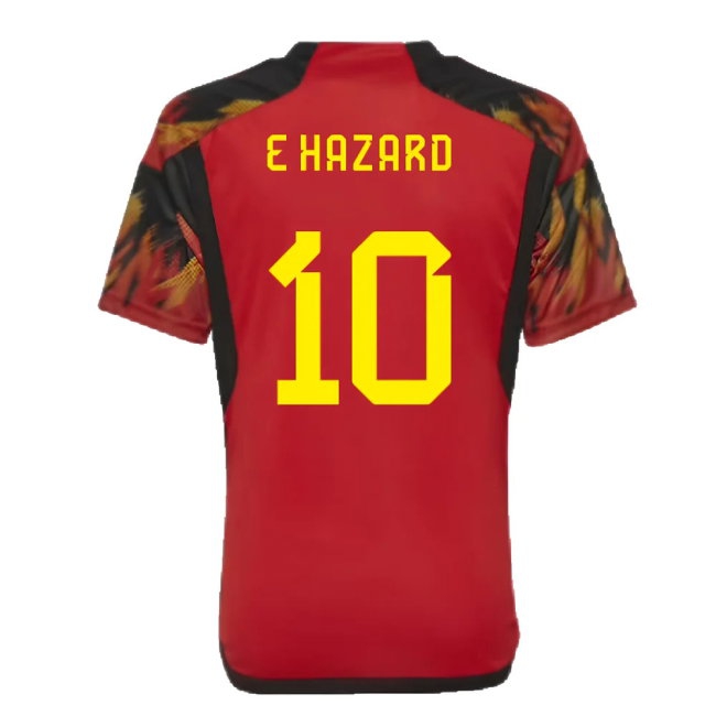 2022-2023 Belgium Home Shirt (Kids) (E Hazard 10) — Shop Now
