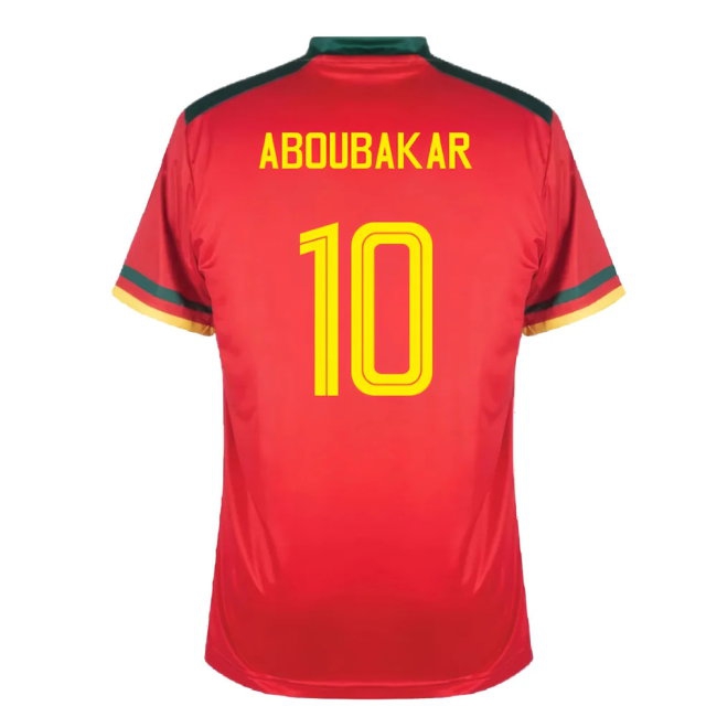 2022-2023 Cameroon Third Shirt (ABOUBAKAR 10) — Shop Online