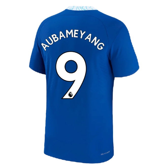2022-2023 Chelsea Vapor Match Home Shirt (AUBAMEYANG 9) — Shop Online